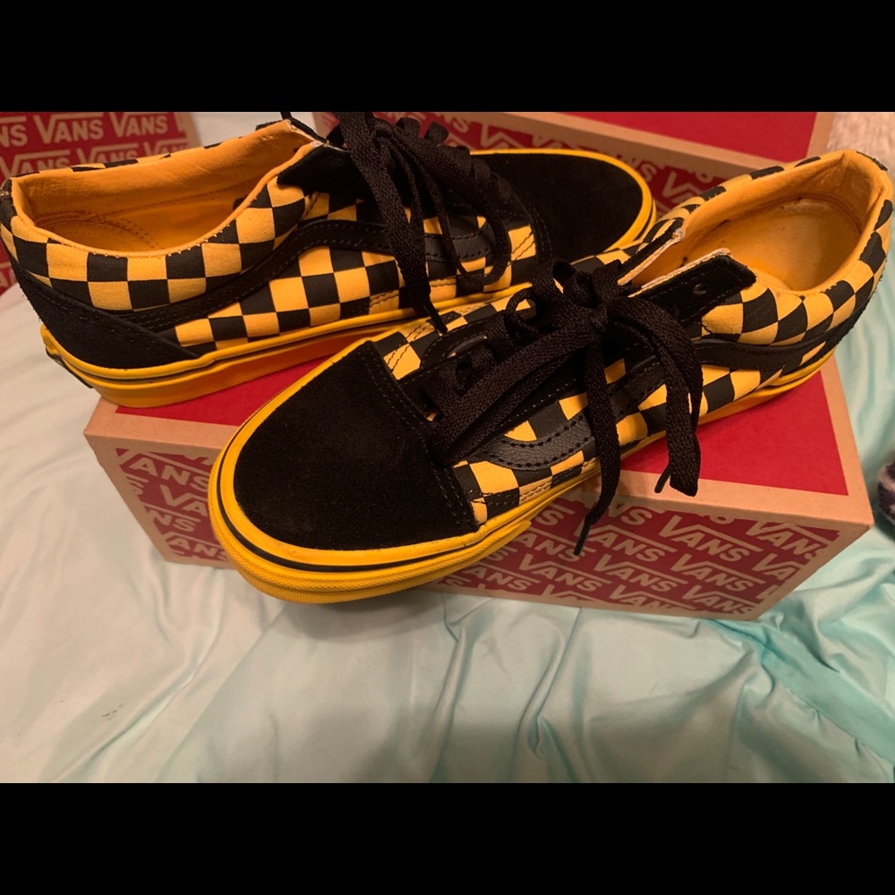 Checkered Vans - image 1